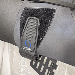 Optima OM-71 Ankle Support Brace Medium Black Adjustable Hinged Orthopedic