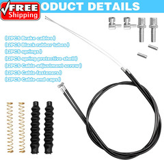 14Pcs Brake Cable Drive Rollator Replacement Parts, Brake Cable Parts for Walker