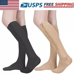 3x Varicosity Compresssion Socks for Neuropathy Swollen Bariatric Lymphedema Sox