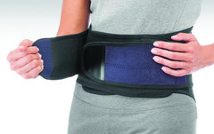 MUELLER Sports Medicine Adjustable Lumbar Back Brace with Removable Pad