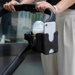 Universal Cup Bottle Phone Holder for Stroller Walker Bike Scooter Wheelchair
