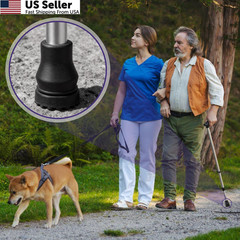 supregear Rubber Cane Tips, (3/4″, 4-Pack) Heavy Duty 19 mm (3/4 Inch)