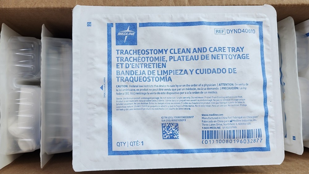 Medline Tracheostomy Clean & care Kit #DYND40610 (Pack of 32)
