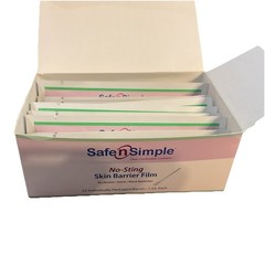 Safe n Simple Skin Barrier Large Wipes No Sting 25ct Exp 03/28/2025