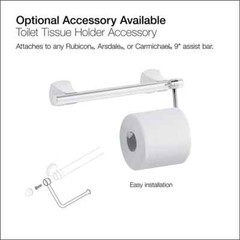 Kohler Arsdale 9 in. Grab Assist Bar – Oil-Rubbed Bronze Bathroom Safety Rail