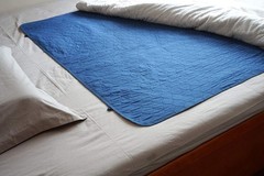 Pack of 2 Quilted Cotton Top Underpad 34 X 52 Reusable Incontinence Pad