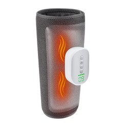 Air Compression Heated Leg Massager Muscles Relax Calf Circulation Foot Massage