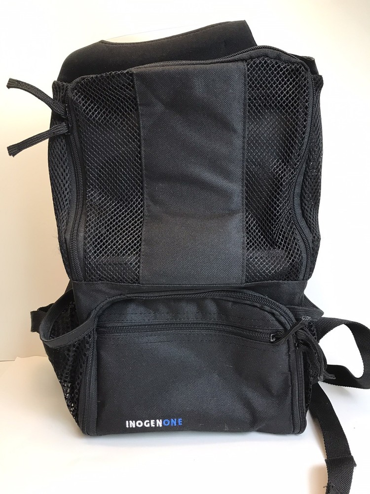 Backpack by Inogen for G3 with Padded Straps, Waist Belt Black
