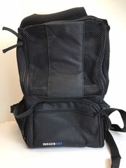 Backpack by Inogen for G3 with Padded Straps, Waist Belt Black