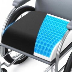 Maintain Comfort with High-Density Cooling Gel Cushion for Extended Sitting
