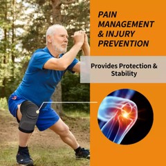 KNEE COMPRESSION SLEEVES ECCLES3-UNISEX FOR ADULTS.