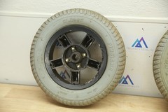 PAIR Pihsiang 3.00-8 FLAT FREE Wheels Tires for Shoprider Jetstream Power Chairs