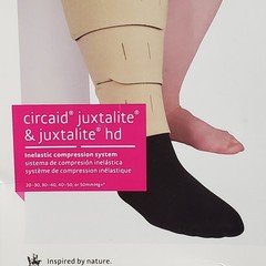 Medi Circaid Juxtalite HD Lower Leg Compression System Wrap Small 33 Long Beige