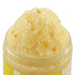 Mojo Spa Lemon Lust Face And Body Scrub Lemon Citrus Scent Moisturizing Sugar