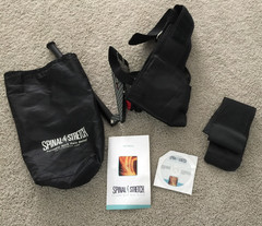 Spinal Stretch Portable Back Pain Relief Back Stretcher Lumbar Traction Device