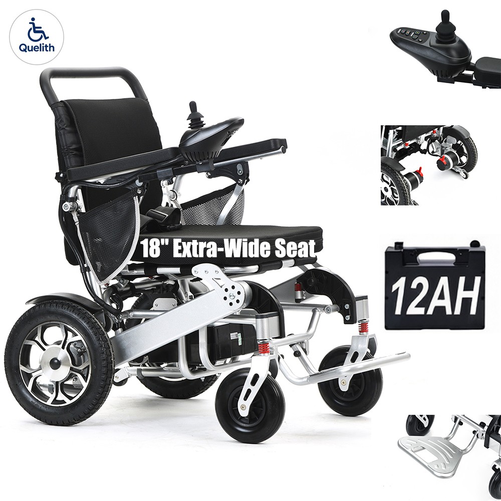 Electric Wheelchair Folding Intelligent Motorized Powerchair 12AH/20AH