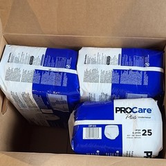 ProCare Plus Incontinence Pants Large 25 Count Unisex CRP-513