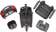 Go Go Elite Traveller 3-Wheel Scooter – Travel Mobility for Adults, 18 Ah Batter