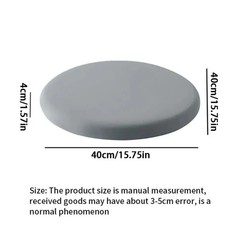 40cm Seat Cushion Foam Breathable Car Seat Pad Rebound Anti-Slip Waist Cu