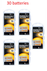 Duracell Activair Hearing Aid Batteries Size 13 New Fresh Exp-9-2029