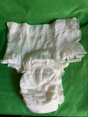 Adult Disposable Diapers INSPIRE Absorbent Underwear , Pack of 18 Size L