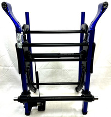 Quickie Iris Tilt In Space Full Motion Wheelchair Frame Blue W/ Indicator