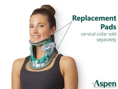 Vista Cervical Collar Replacement Pads, Moisture-Wicking & Optimal Pressure D…