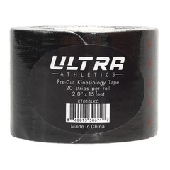 Ultra Athletics Kinesiology Tape Premium Cotton Precut Waterproof USA Design