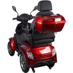 HS4W-A1R 1000W All-Terrain Heavy Duty Electric Scooter Powered Scooter Red