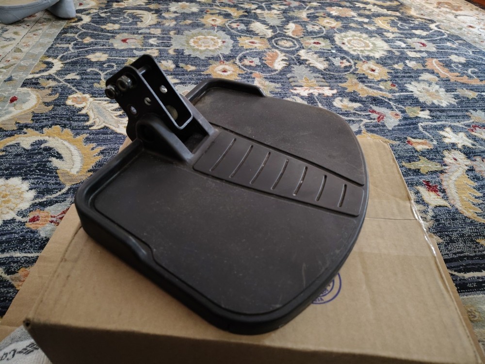 Pre-owned Pride Jazzy Select Elite Scooter Wheelchair Foot Rest Plate Footrest