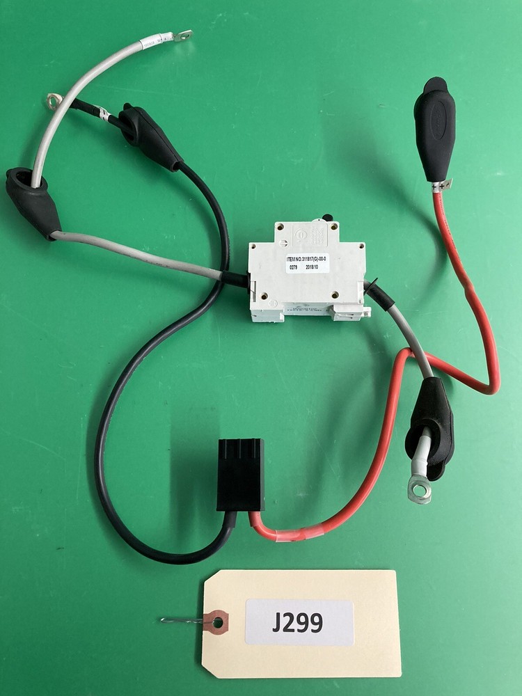 Battery Wiring Harness & Breaker for the Permobil M3 Power Wheelchair #J299