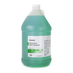 McKesson Perineal Wash Rinse-Free Herbal Scent Liquid Skin Cleanser 1 Gal 1 Jug