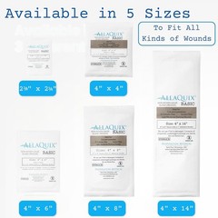 Sterile Gauze Island Dressing, Non-Woven, Medical-Grade Adhesive, 4×6 Inches