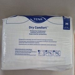 Tena 4 Pack of 20 Dry Comfort Protective Underwear Size M 34″- 44″ 80 total