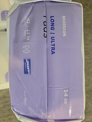 4 Pack McKesson! 168 Long Ultra Unisex Incontinent Pads 14″ PAD Heavy CHEAPEST!