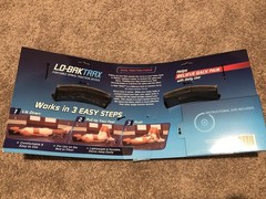 NEW Shark Tank Lo Bak Trax Back Pain Reliever Portable Spinal Traction Device