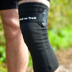 Back on Track Knee Brace with Removable Strap 1110 XXX-Large, Black