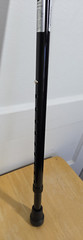 Medline Cane Foam Grip Wrist Strap Offset Aluminum 10 Adjustments Black 0477