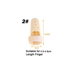Mallet Finger Splint Orthotic Finger Straightening Protector for Sprained Finger