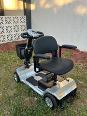 4 Wheel Foldable Mobility Scooter for Seniors Electric Scooter Lithium Battery