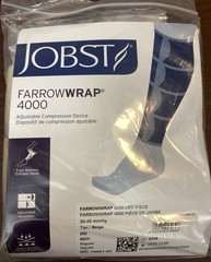 JOBST FarrowWrap 4000 Leg Compression Wrap Adjustable 30-40 mmHg Tan 76661-02