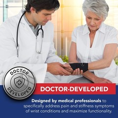 Doctor-Developed Adjustable Wrist Brace for Carpal Tunnel & Support