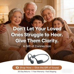 Bluetooth Bone Conduction Magnetic Hearing Aid Noise Reduction for the Elderly