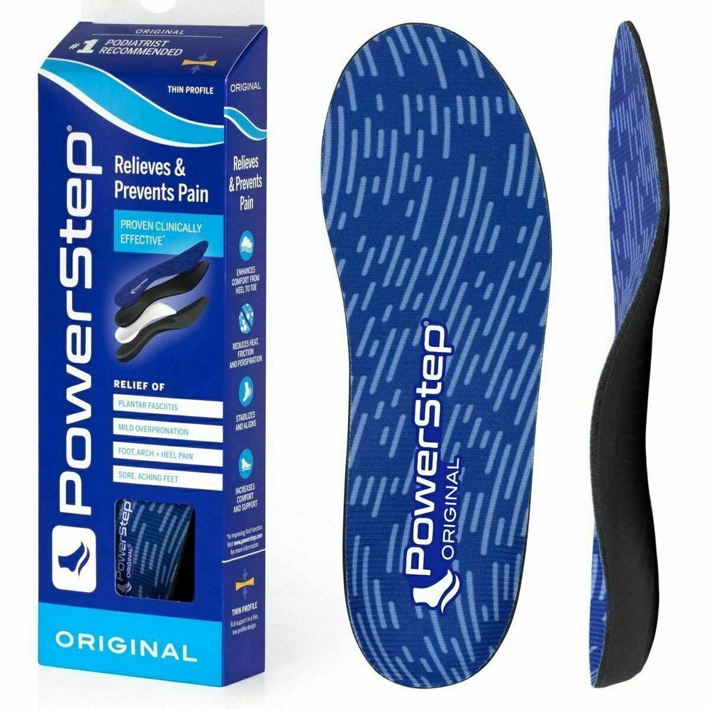 Power Steps (Used) Original Insole Full Length Inserts Orthotic Arch Support