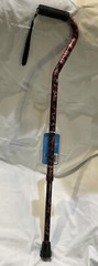 DESIGNER WALKING CANE – CAREX A51800 GRAY