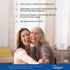 Inogen Standard (4-cell) Battery – for the Inogen Rove 4/Inogen One G4 – Up to 2