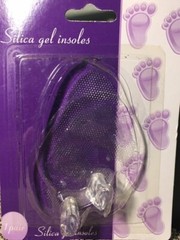 Silica Gel Insoles * 1 Pair * Insoles Pad Thongs Sandals * NEW IN PACKAGE