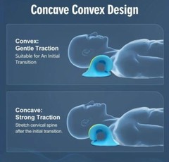 Neck Cloud Cervical Neck Stretcher Pillow Traction Device Pain Relief Massage