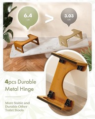 Non-Slip Squatting Potty Stool – 7 Inches