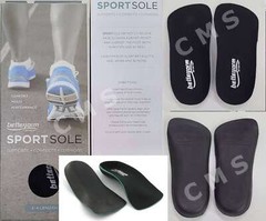 BETTERFORM SportSole 3/4 Orthotic Arch Supports Replacement Shoe Insoles Inserts